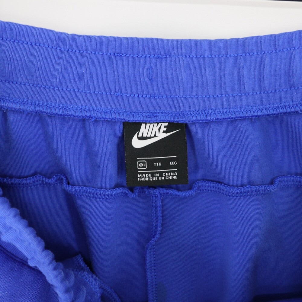 Nike Tech Fleece Joggers Mens 2XL Blue Sweatpants Tapered Activewear Gym - Picture 9 of 12